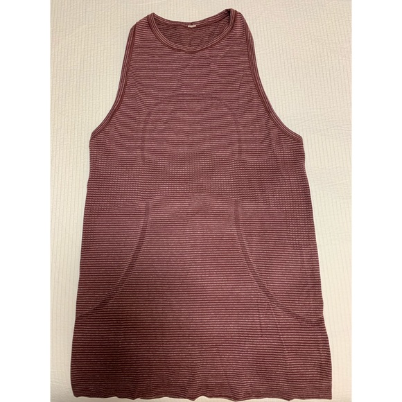 lululemon athletica Tops - Lululemon Maroon Racerback Tank Top